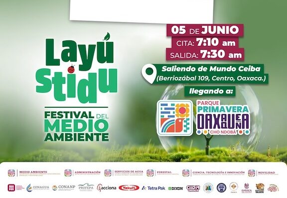 Iniciará Festival del Medio Ambiente “Layú Stidu” con paseo ciclista por el Medio Ambiente