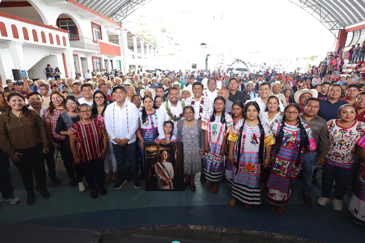 Con 25 mdp, Gobierno de Oaxaca mejorará condiciones de vida en Huautepec