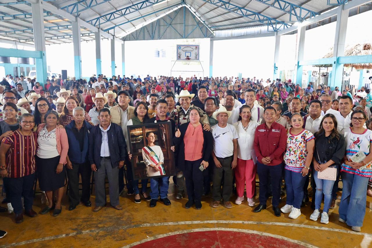 Destina Gobierno de la Primavera Oaxaqueña 11 mdp para mejorar la calidad de vida de Santa María la Asunción