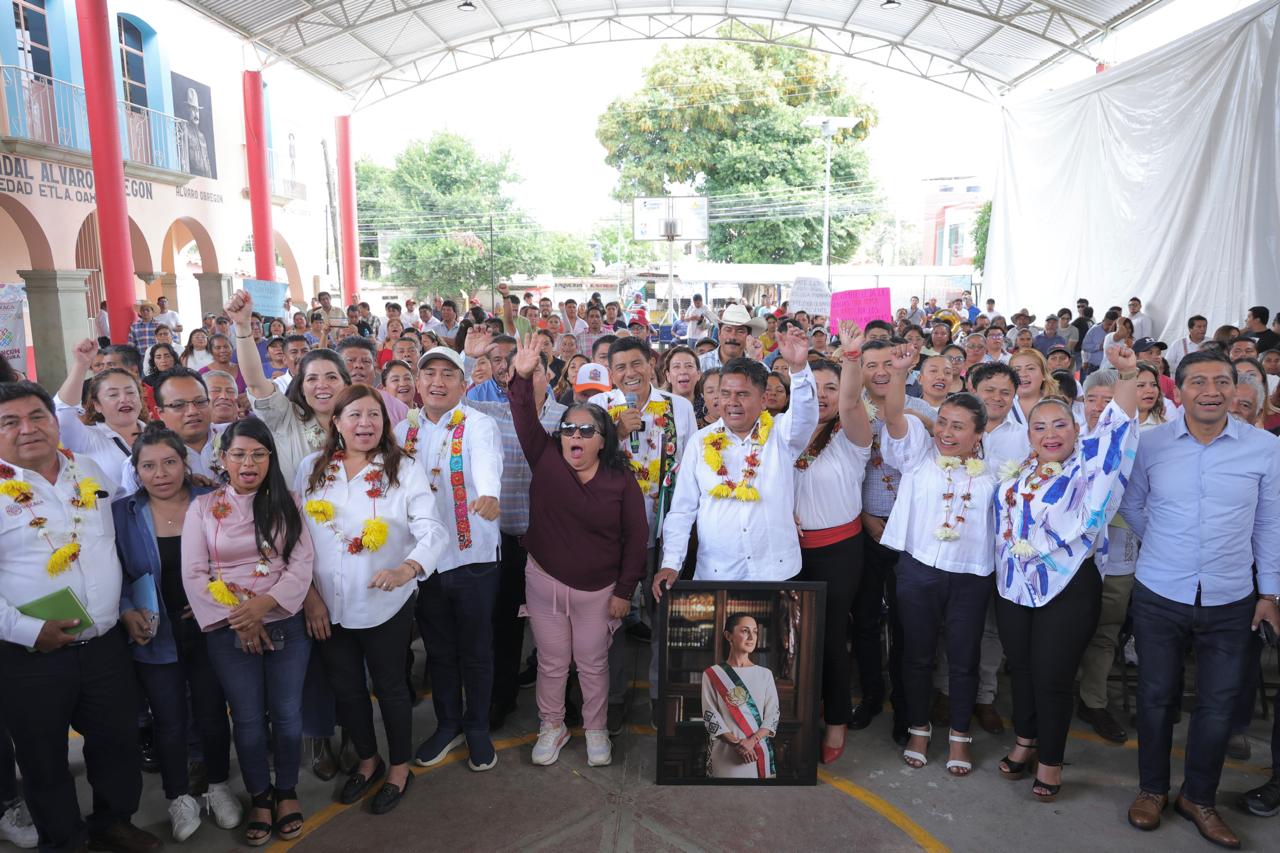 Apoya Gobierno de Oaxaca la transformación de la infraestructura educativa en Soledad Etla