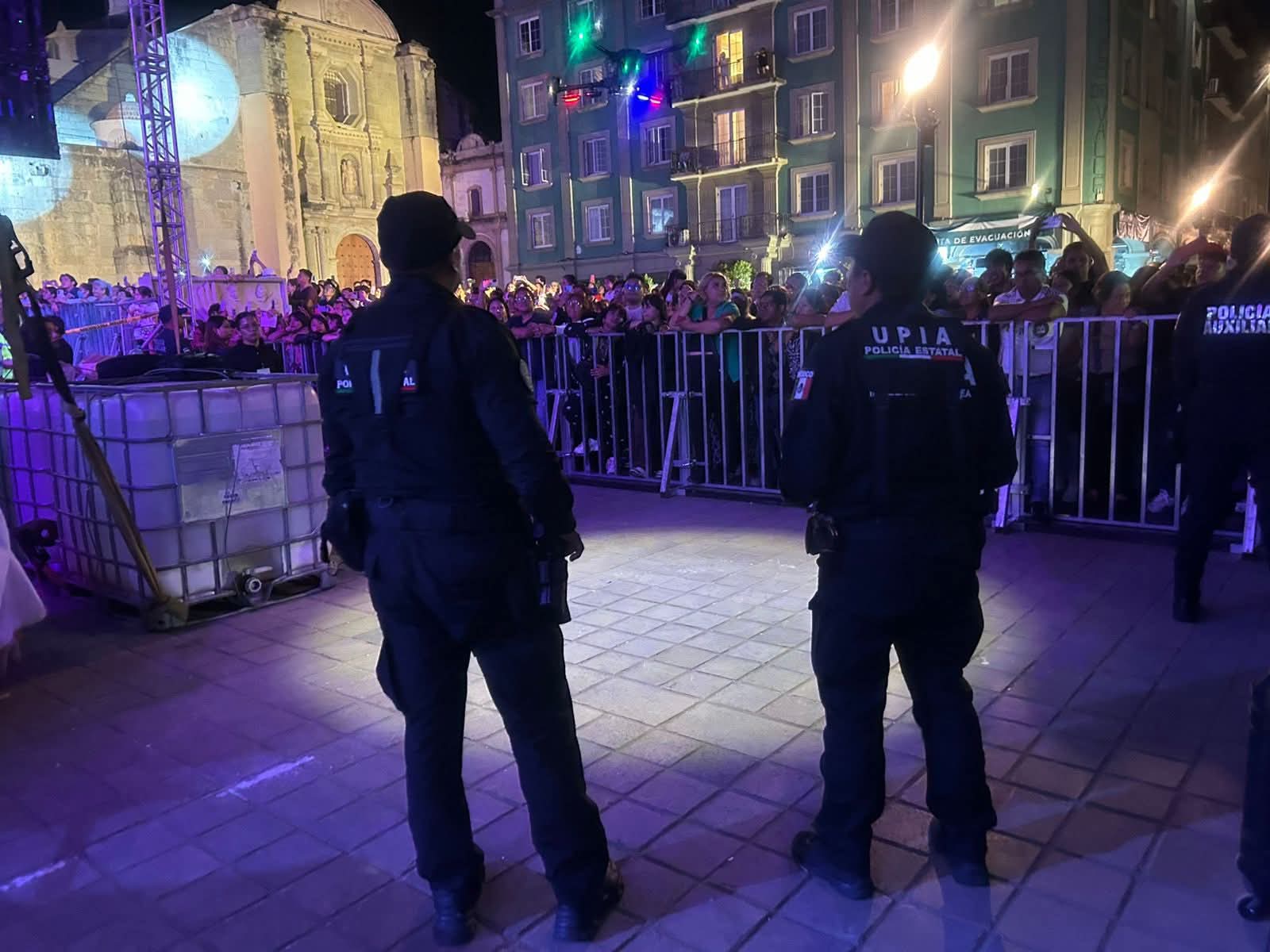 Reporta SSPC saldo blanco en concierto de Lila Downs