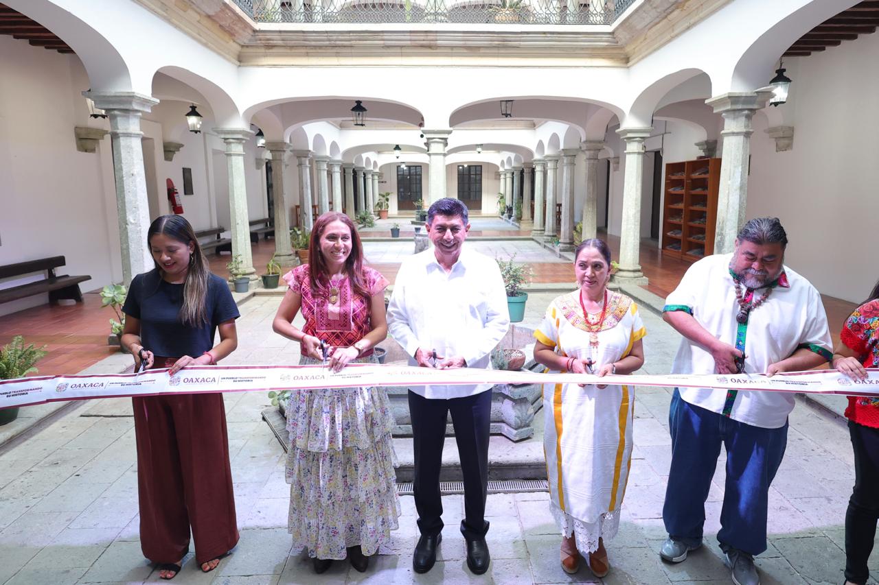 Rehabilita Salomón Jara tres espacios culturales que son puente con la historia, la identidad y el futuro de Oaxaca