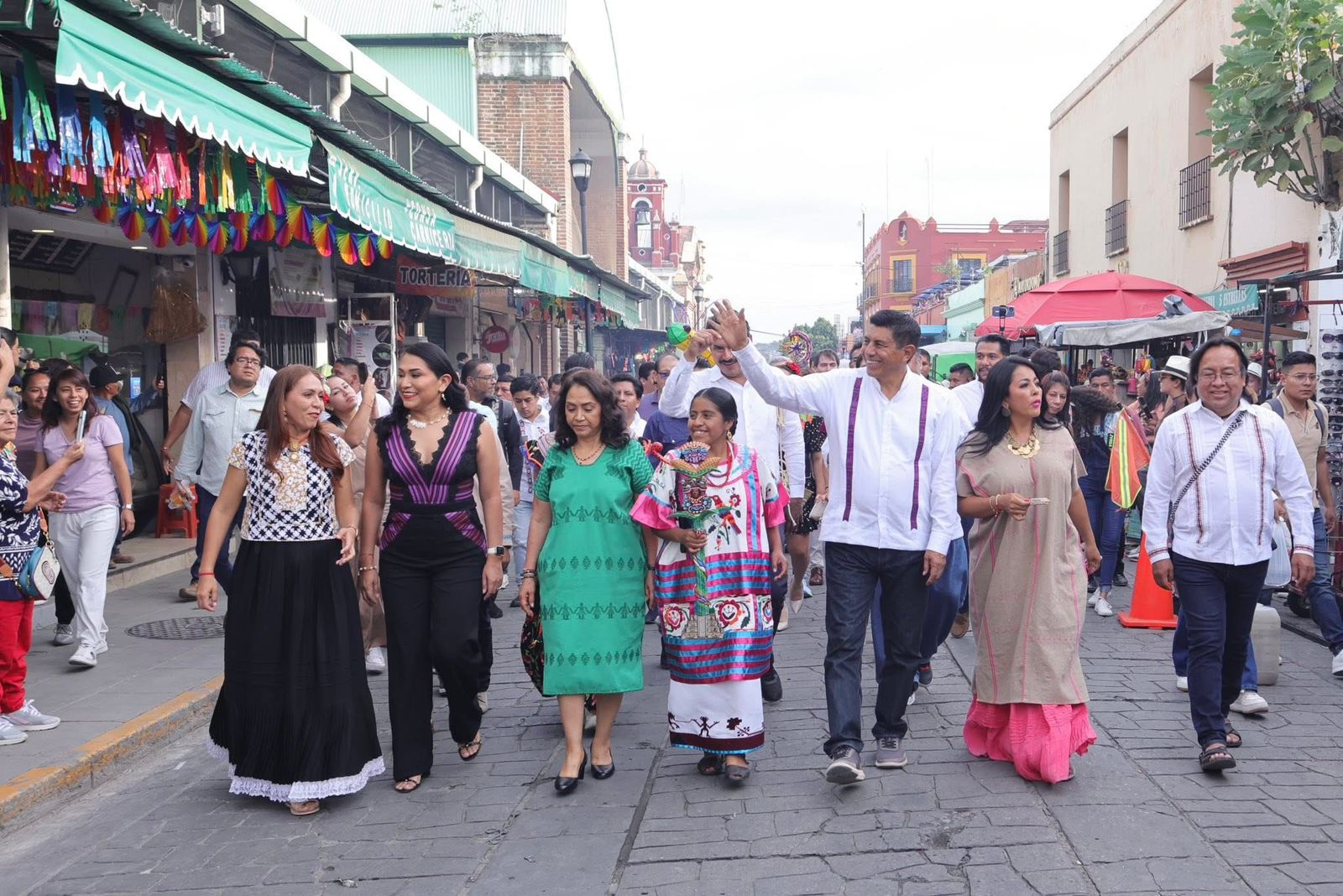 Transforma Gobierno de Oaxaca calles del Centro Histórico para una movilidad peatonal incluyente