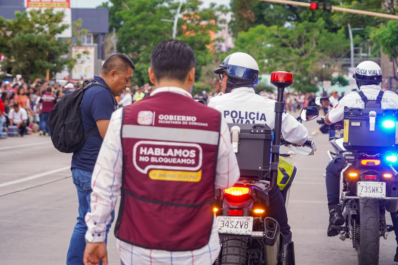 Garantiza Sego paz y gobernabilidad durante el segundo Desfile de Delegaciones de la Guelaguetza 2025