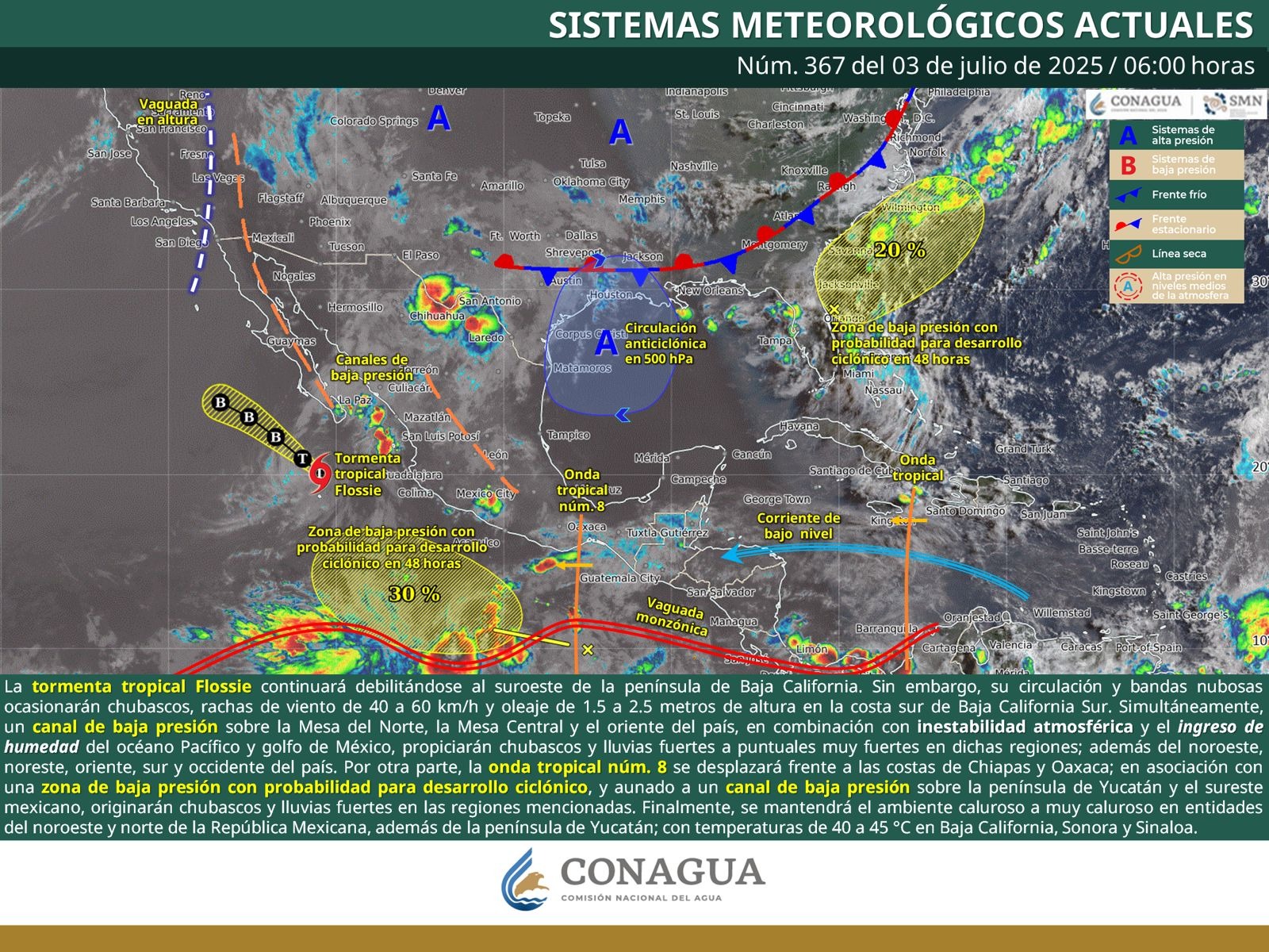 Pronostican lluvias y tormentas vespertinas en Oaxaca para este jueves