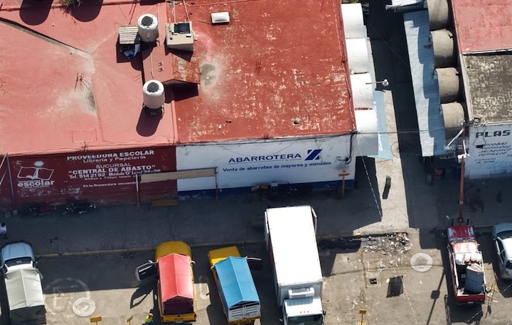 Despliega SSPC operativo para localizar a responsables de homicidio cometido en Central de Abasto