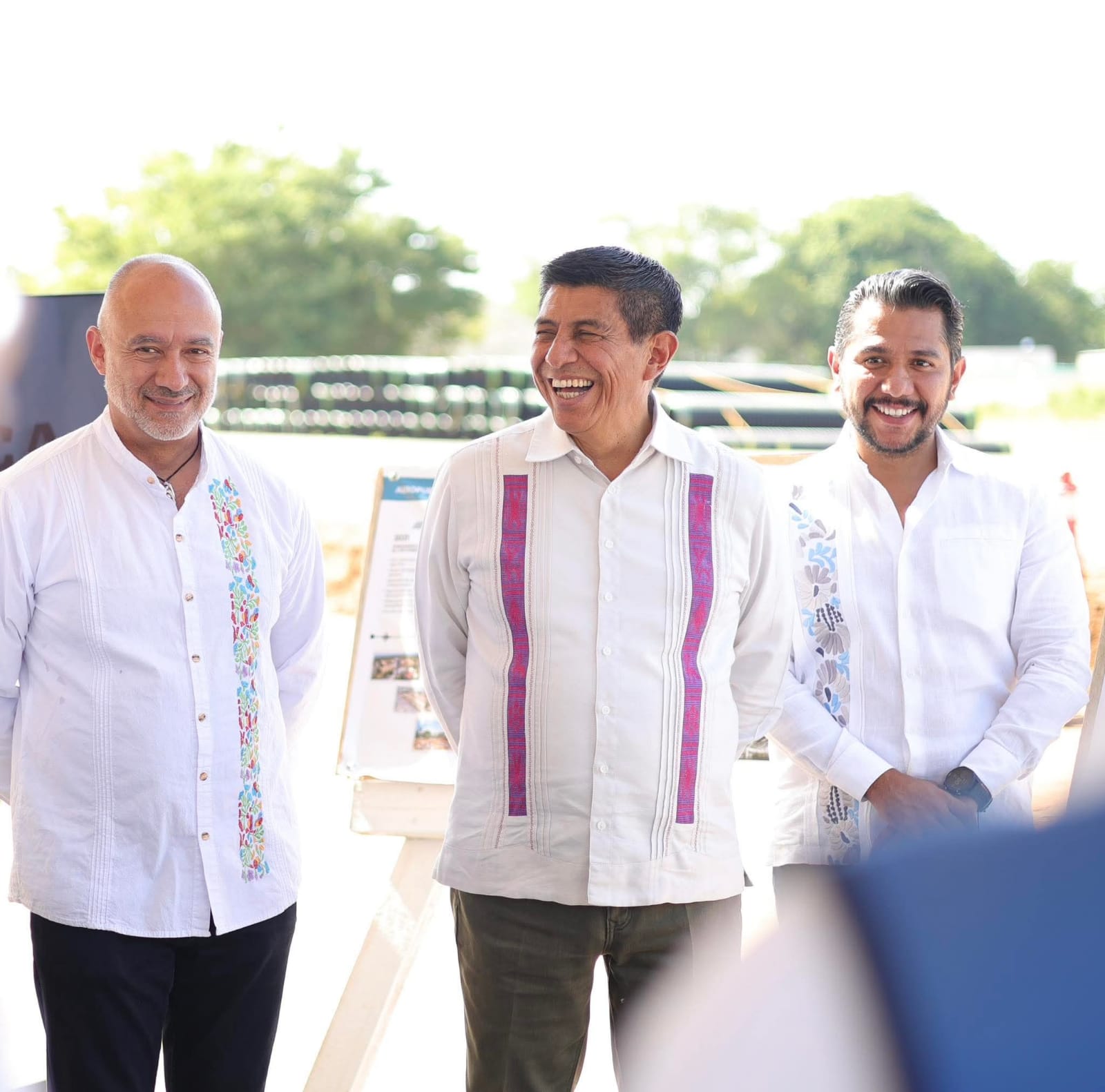 Supervisa Salomón Jara transformación del Aeropuerto Internacional de Puerto Escondido