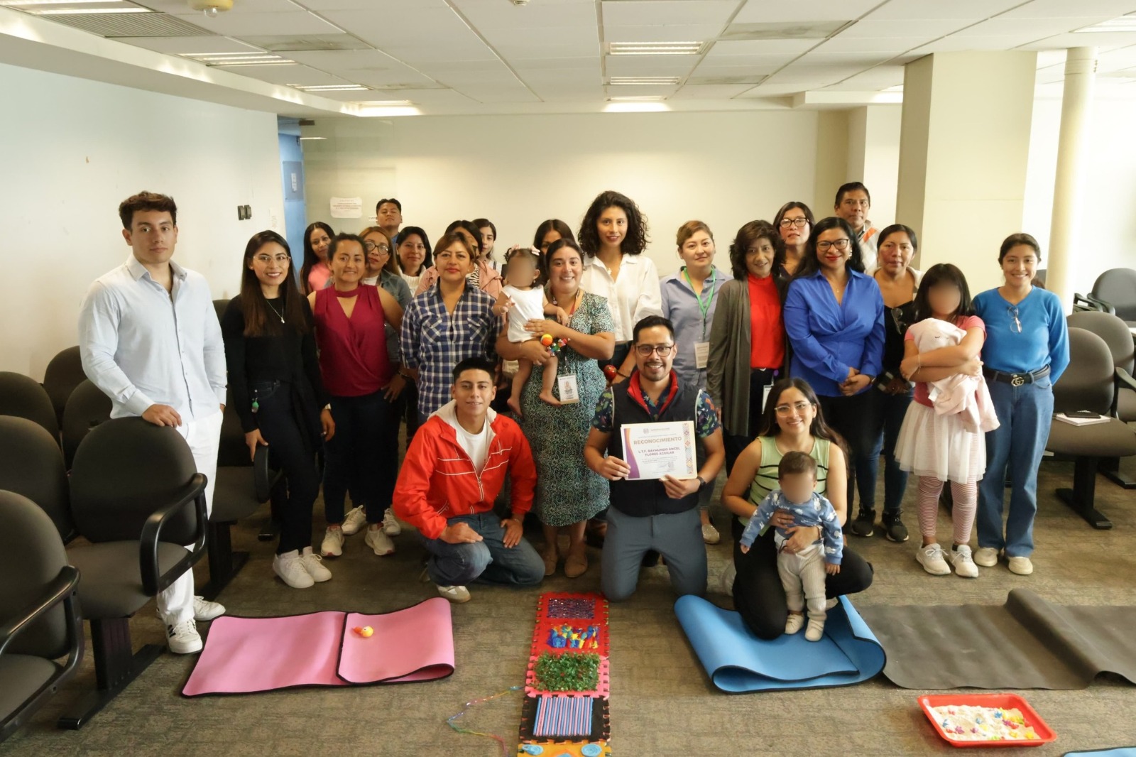 Promueve Secretaría de Administración importancia de la estimulación psicomotriz en la primera infancia