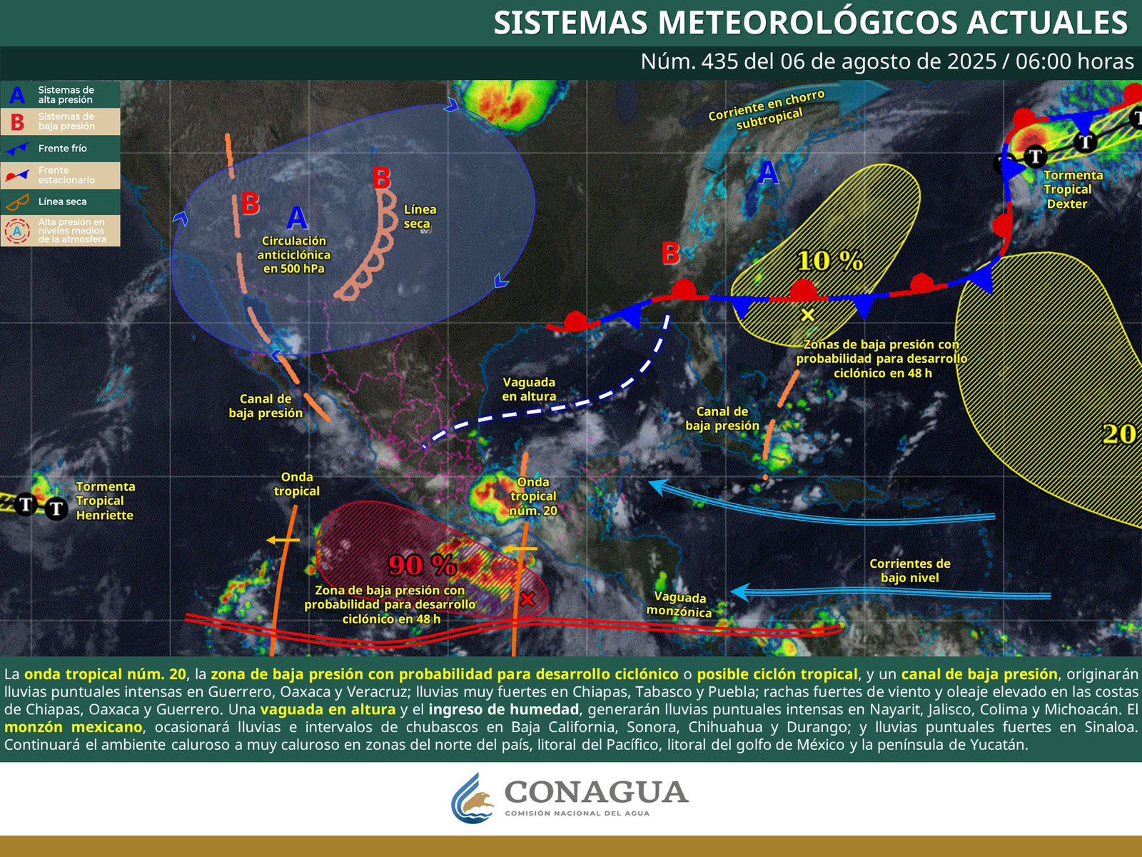 Persistirán lluvias de intensidad variable en diferentes puntos de Oaxaca