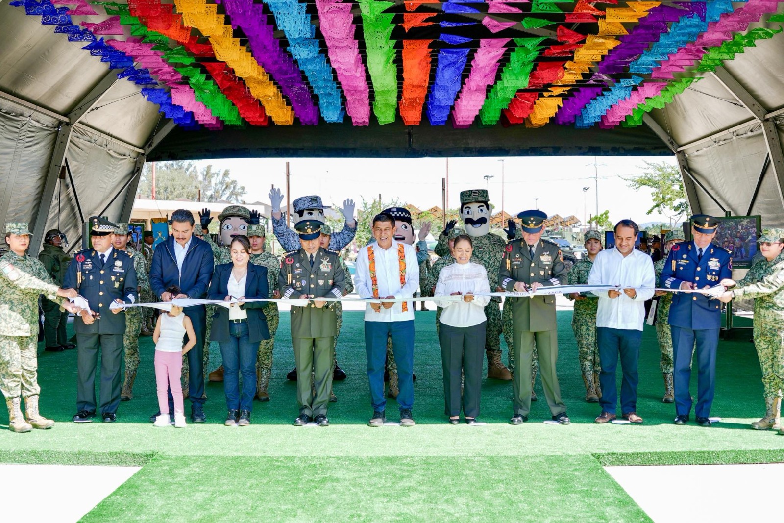 La Gran Fuerza de México se exhibe en el Parque Primavera Oaxaqueña Cho Ndobá
