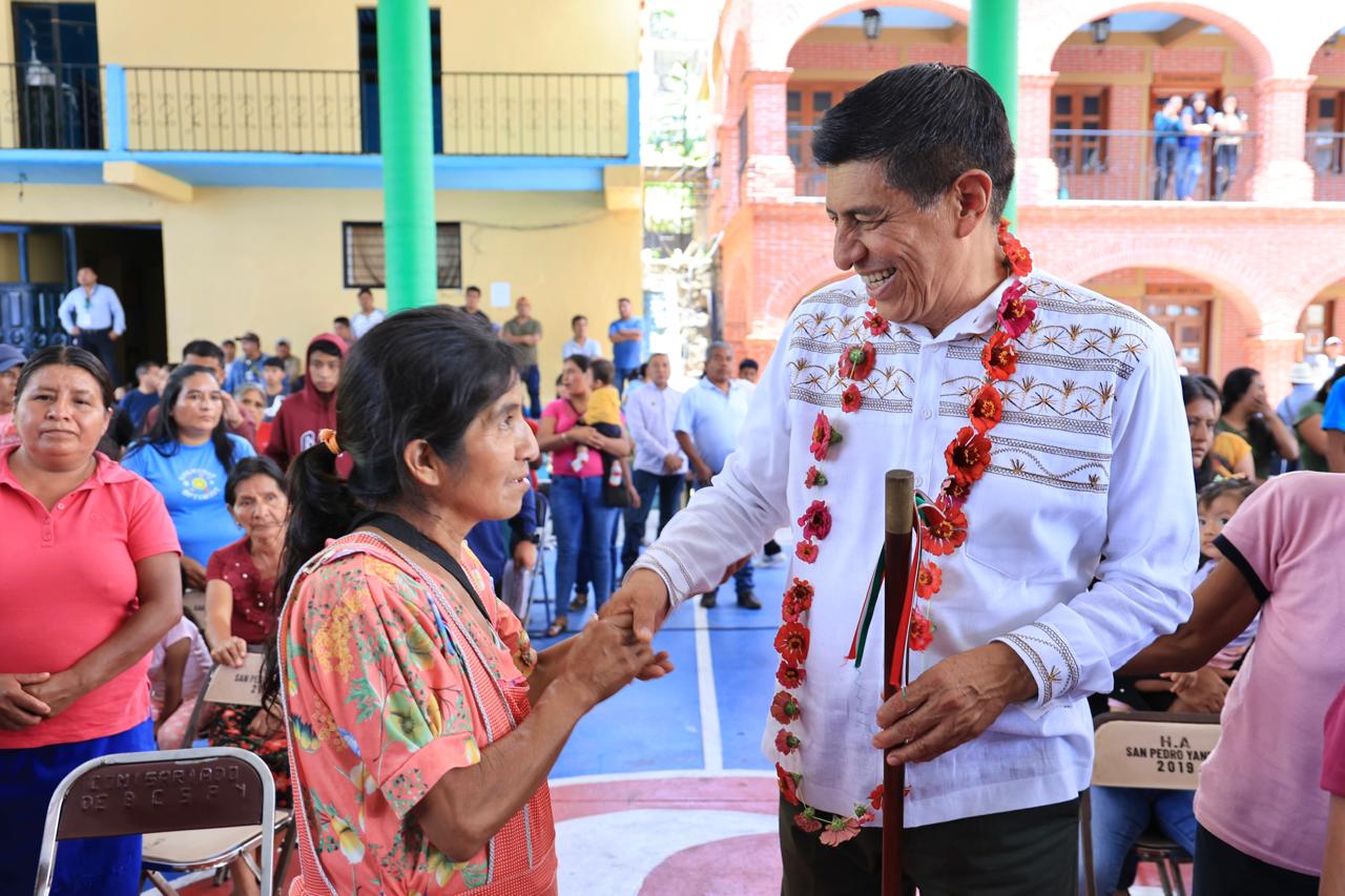 Avanza la transformación en San Pedro Yaneri, Salomón Jara cumple con hechos a sus habitantes