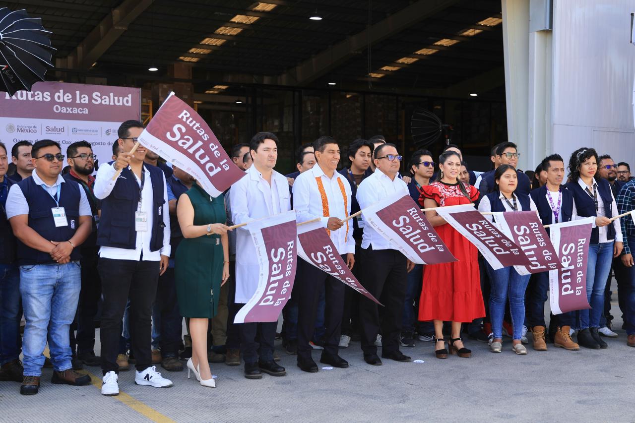 Arranca Salomón Jara Rutas de la Salud para abastecer con medicamentos a 767 unidades médicas
