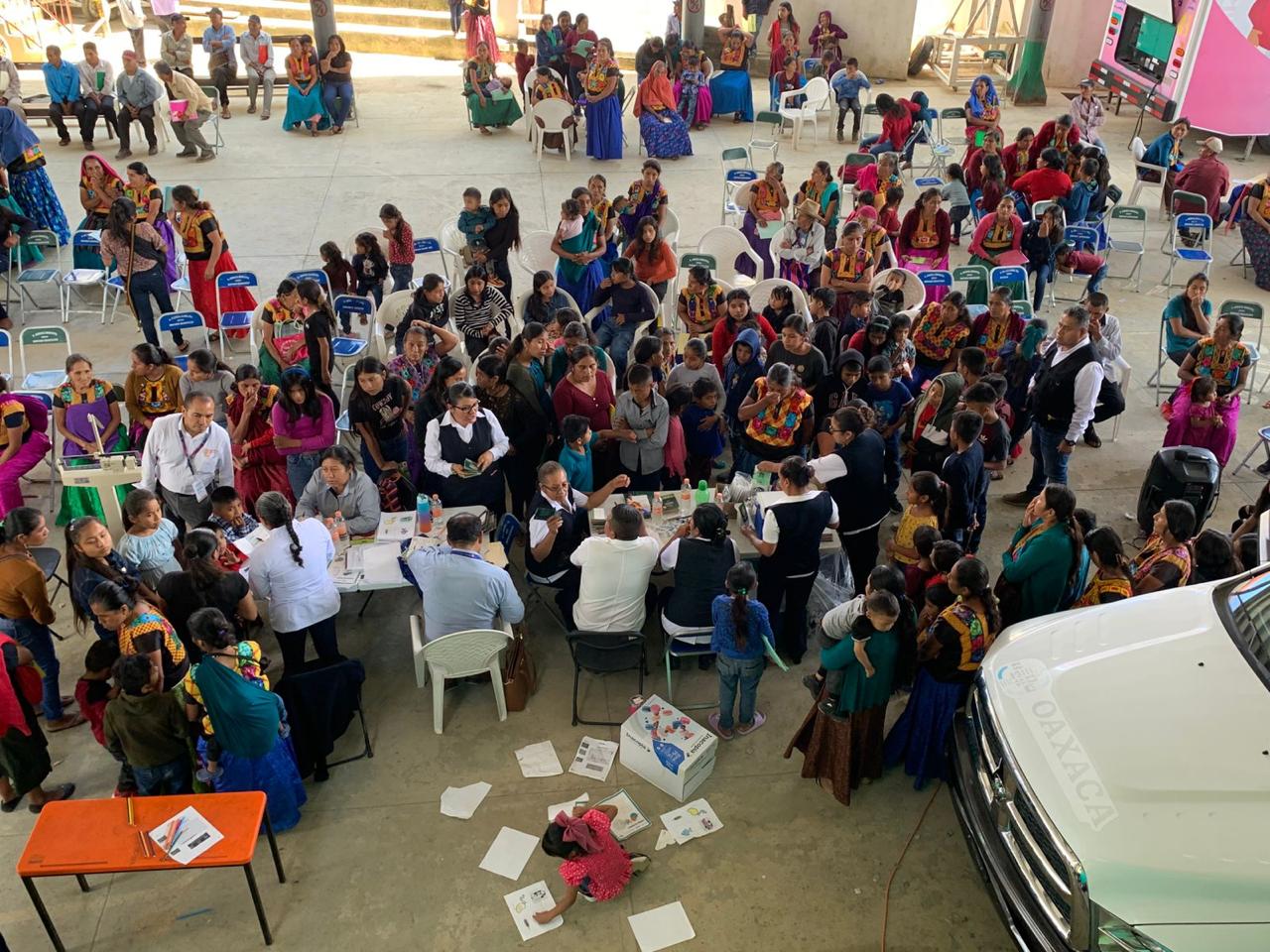 Realiza SSO más de mil 425 acciones en beneficio de habitantes de Santiago Quiavicuzas