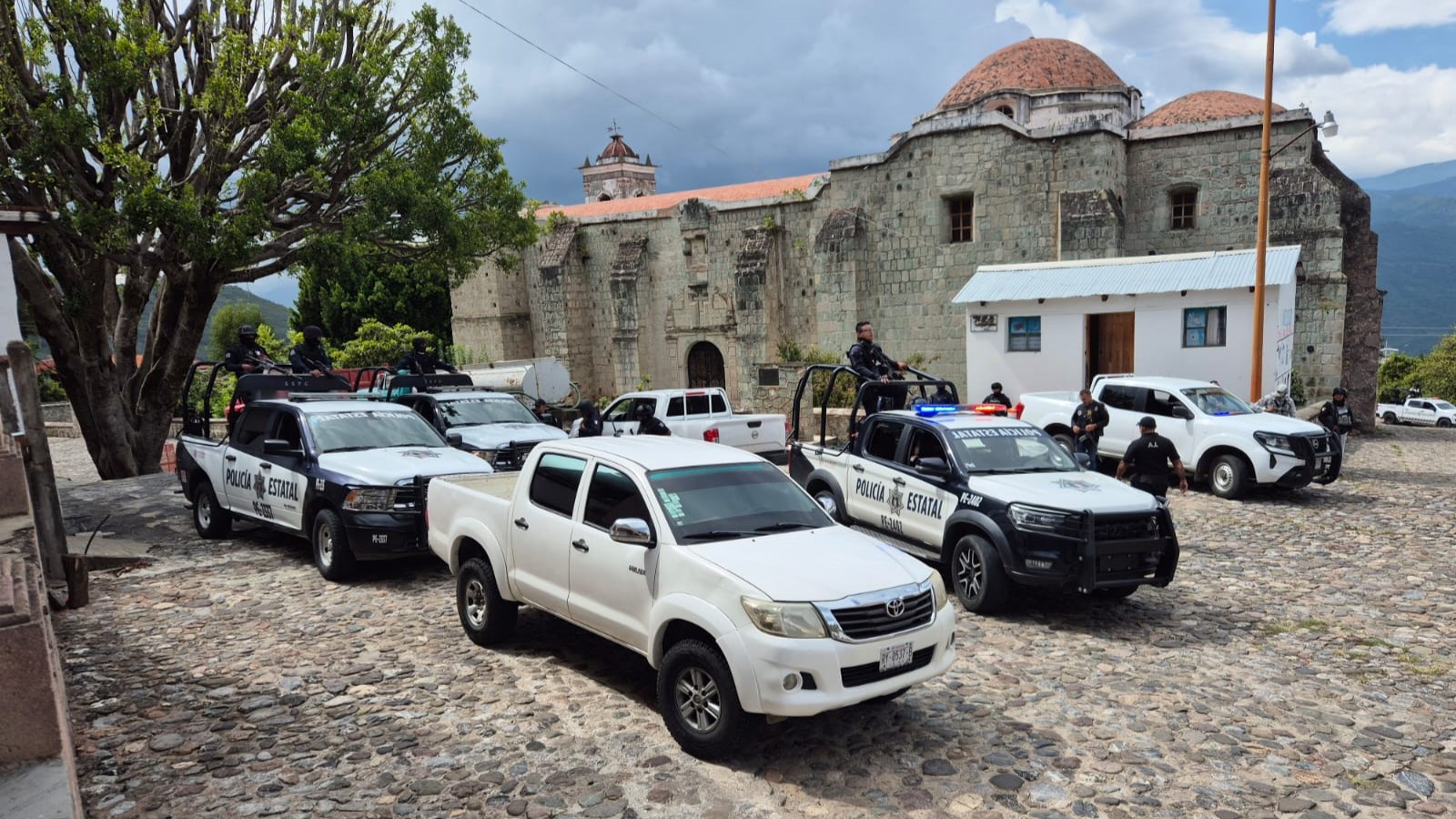 Despliega Gabinete de Seguridad operativo en la Sierra de Juárez por la Paz Territorial