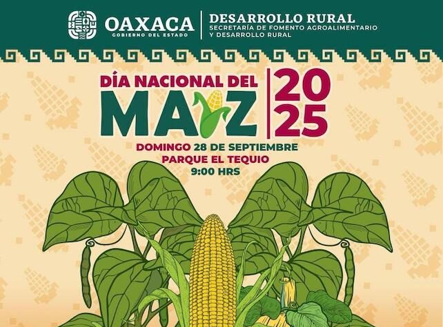 Invita Sefader a celebrar el Día Nacional del Maíz
