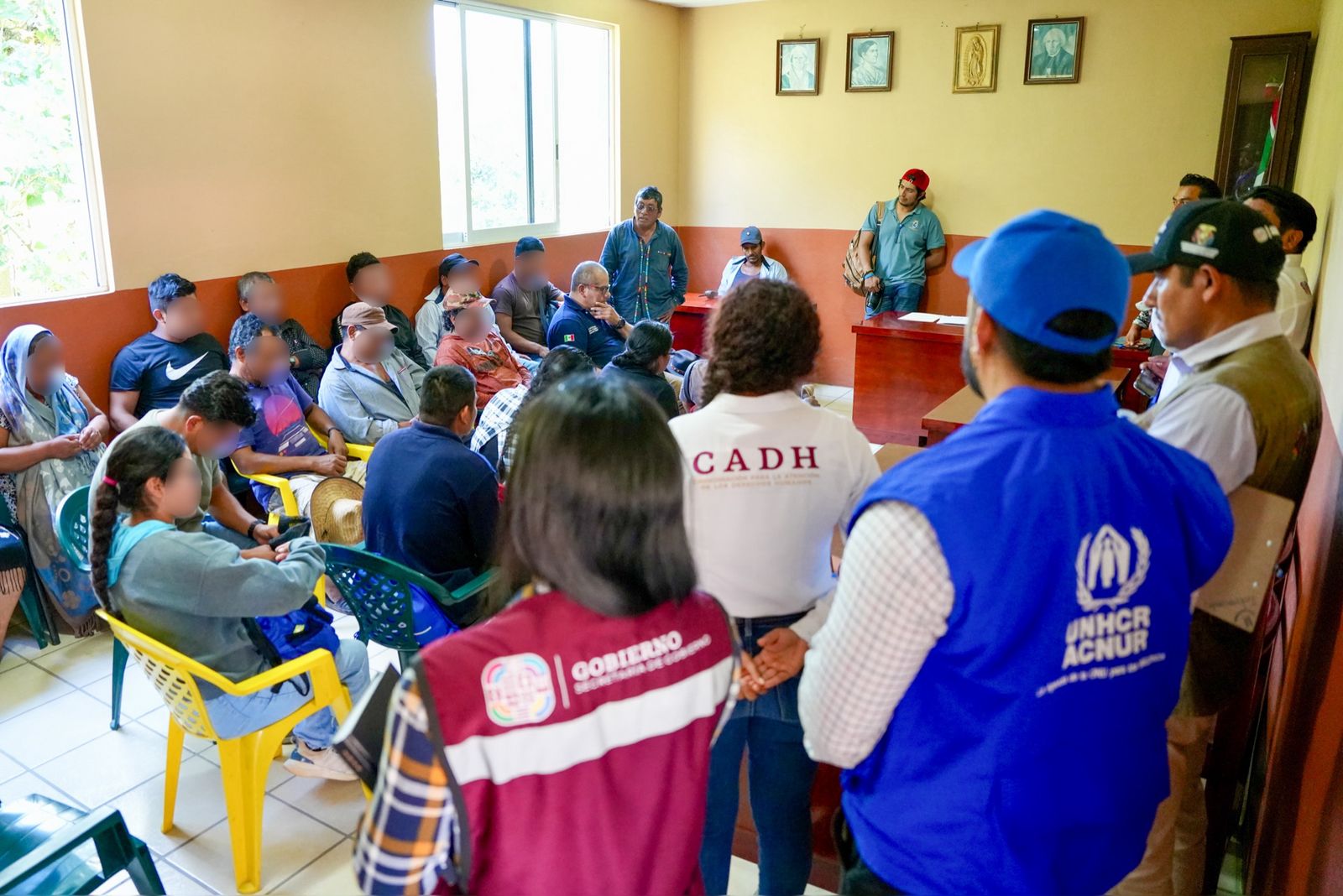 Por primera vez en Oaxaca, Gobierno del Estado implementa protocolo para el retorno de familias desplazadas por conflicto interno
