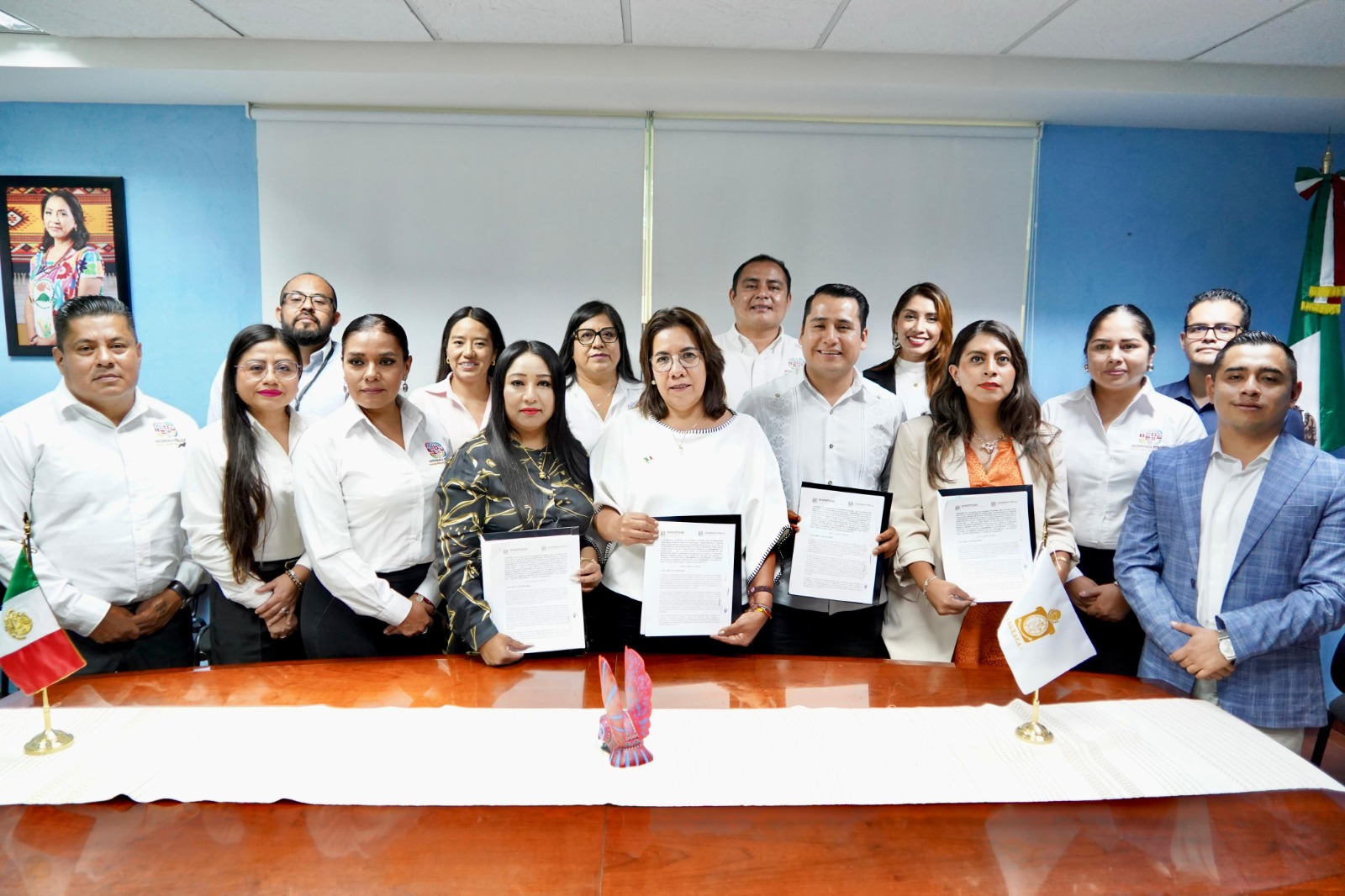 Firman convenio para garantizar adecuada defensa a personas servidoras involucradas en procedimientos de responsabilidad administrativa
