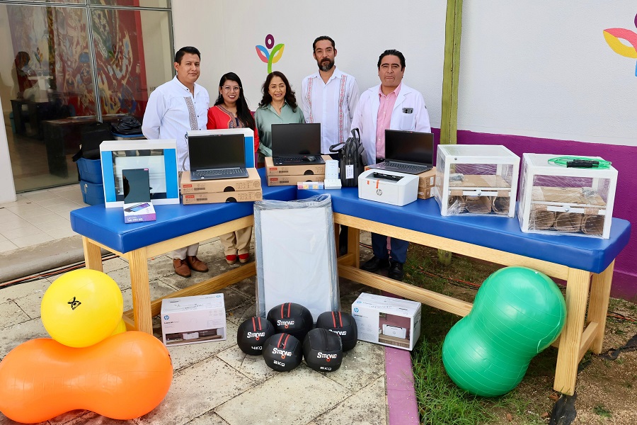 Actualizan DIF Oaxaca y SSO equipamiento del CREE