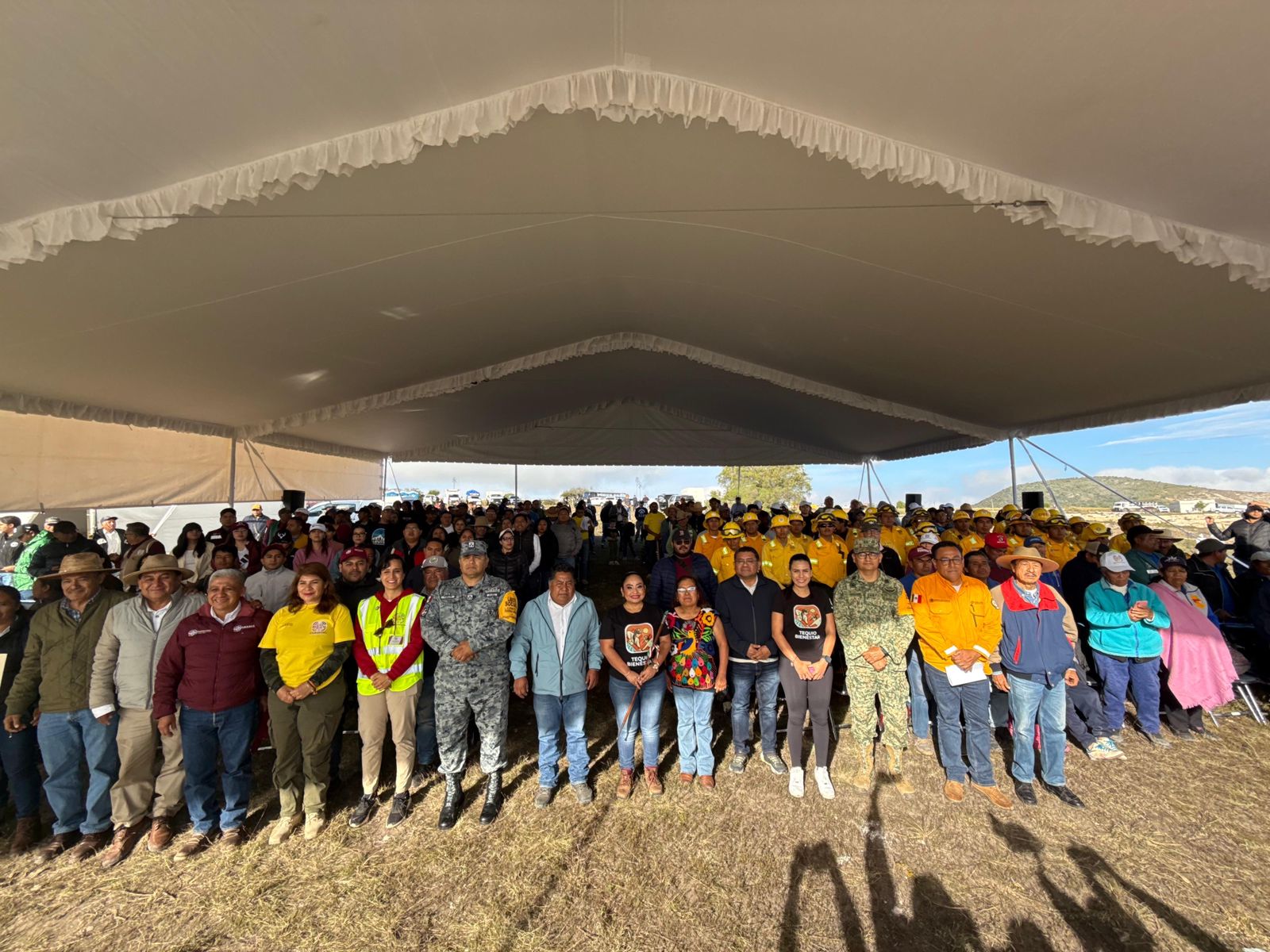 Realiza Primavera Oaxaqueña Mega Tequio de Reforestación en Coixtlahuaca