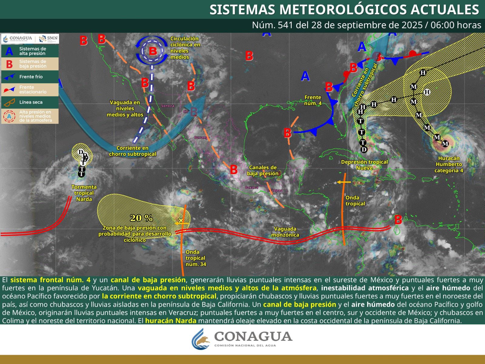 Este domingo continuarán las precipitaciones en Oaxaca: Protección Civil