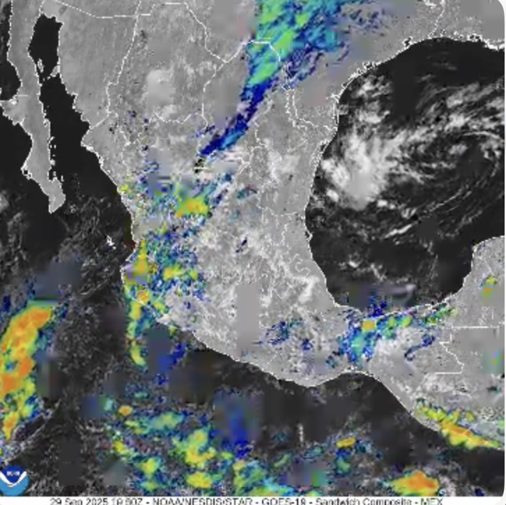 Alerta CEPCyGR por lluvias de intensidad variable en Oaxaca durante las próximas horas