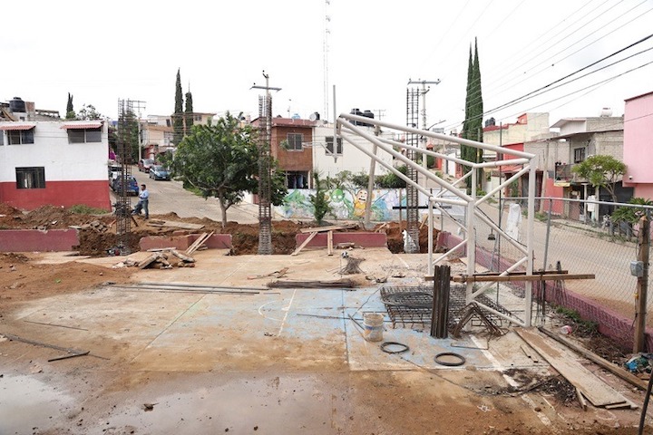 Transforma Primavera Oaxaqueña espacio público del fraccionamiento Álamos