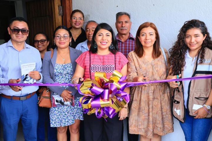 Fomenta Secretaría de las Mujeres cultura de prevención de la violencia con espacios seguros en la Mixteca