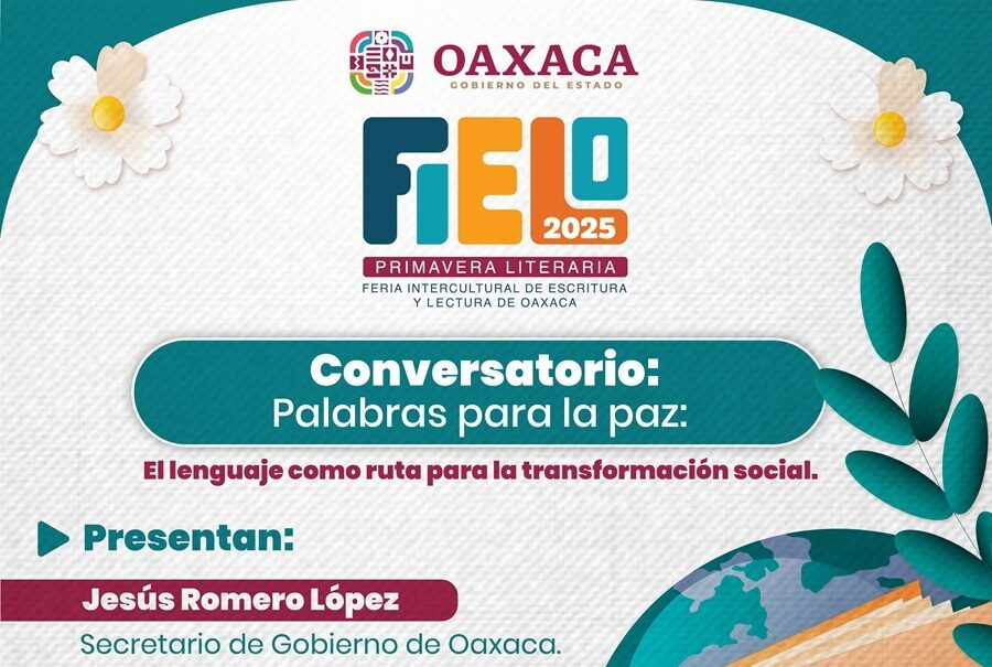 Compartirá Sego “Palabras para la Paz” en la FIELO 2025