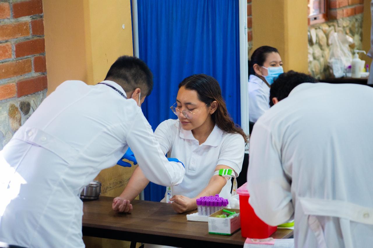 Fomenta CETS la donación voluntaria de sangre en San Pedro Pochutla