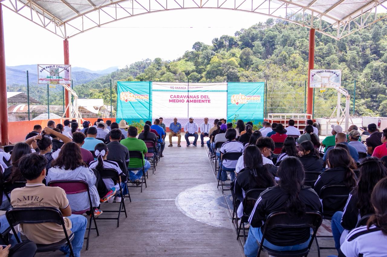 Caravanas Layú Stidu fortalecen las capacidades de desarrollo ambiental en la Sierra Sur