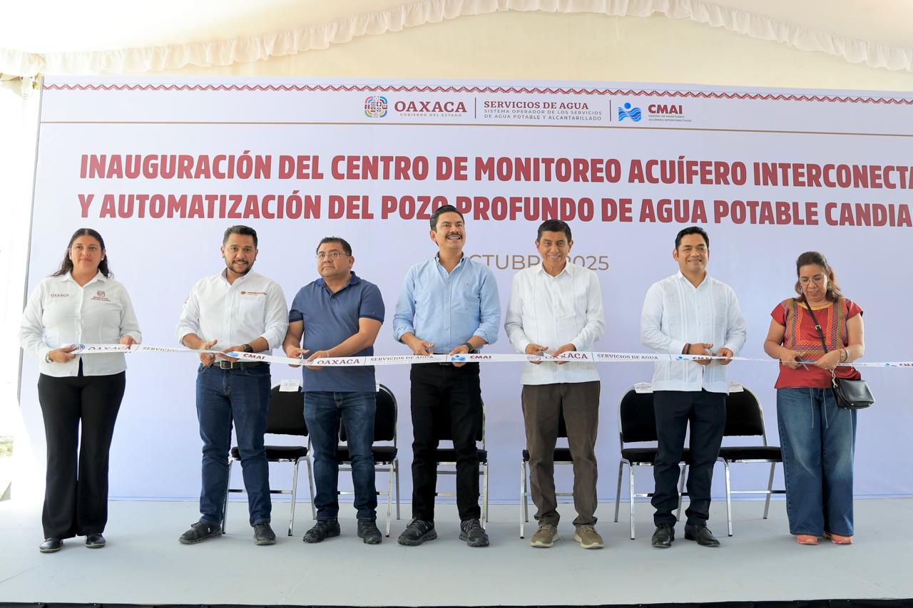 Moderniza Gobernador Salomón Jara distribución de agua en capital oaxaqueña con Centro de Monitoreo Acuífero Interconectado