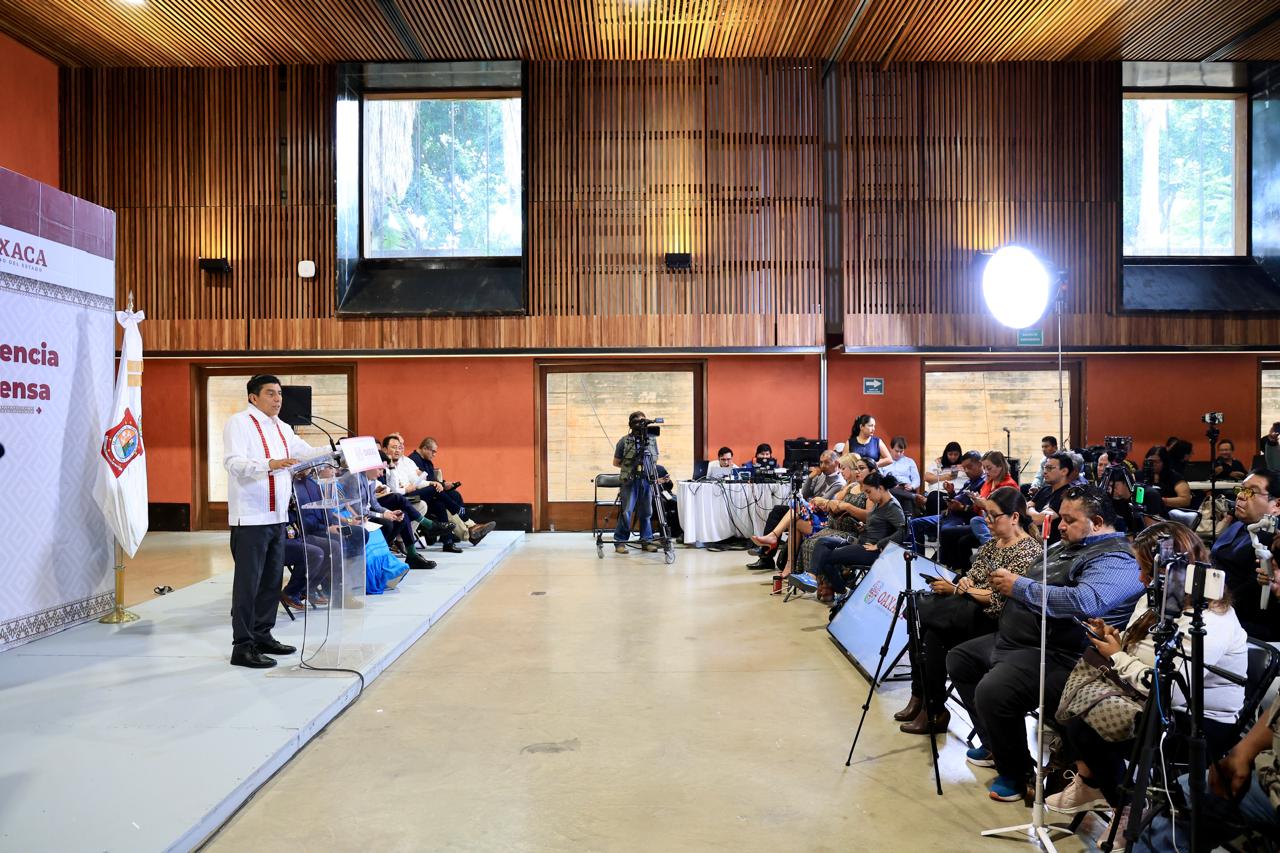 Gobiernos de la Cuarta Transformación han dado respuesta sin precedente a magisterio de Oaxaca, no se justifican bloqueos: Salomón Jara