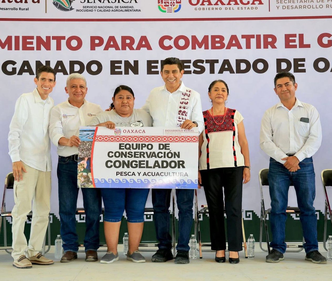 Refuerza Salomón Jara acciones por la sanidad animal y bienestar de las familias productoras de la Cuenca del Papaloapan