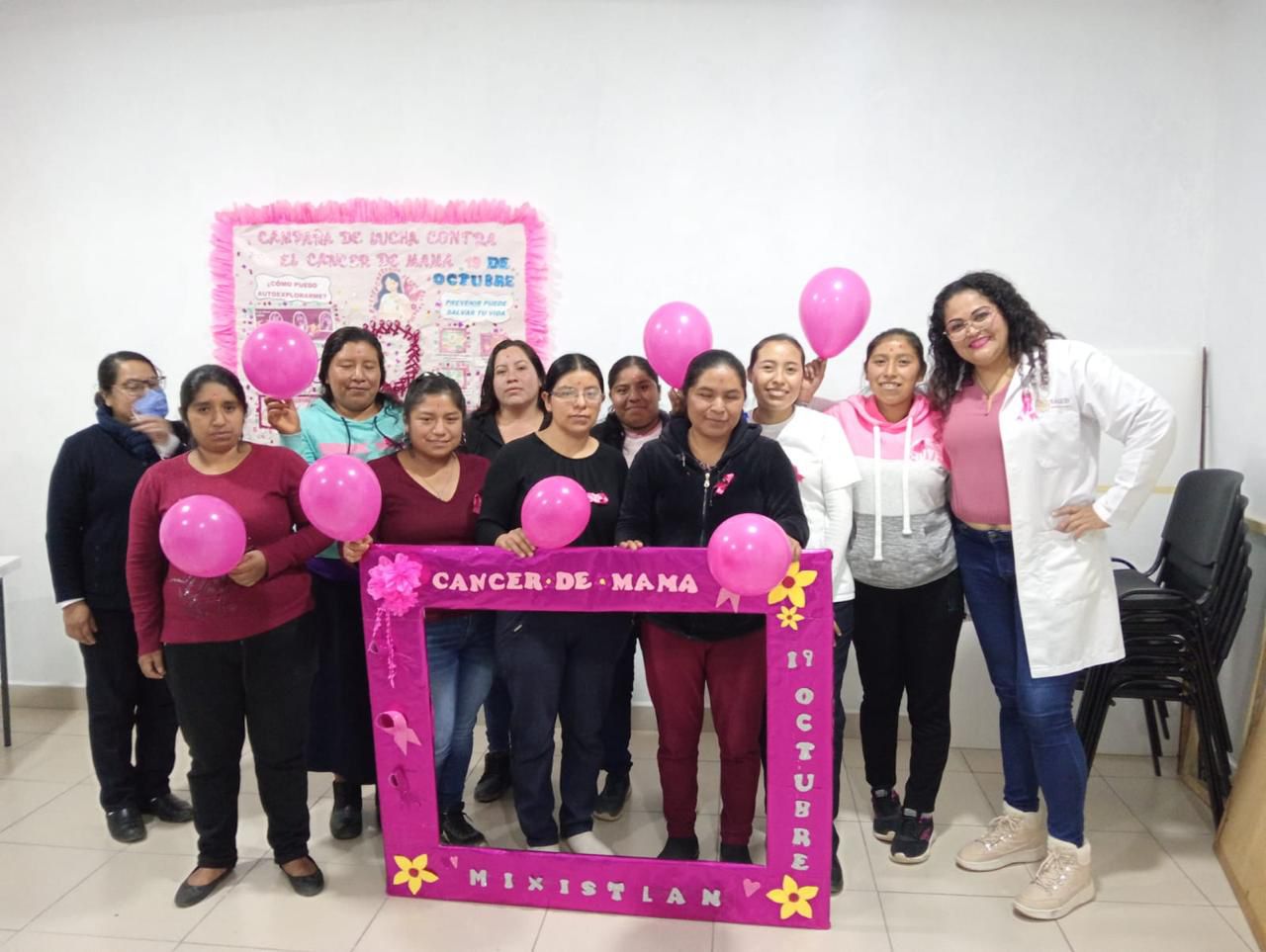 Se suma SSO a la campaña permanente “Si tú estás bien, todo está mejor” contra el cáncer de mama