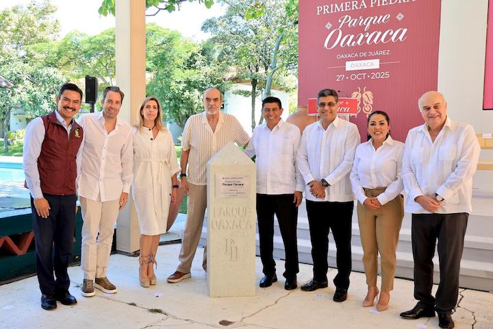 Arranca Salomón Jara construcción del centro comercial “Parque Oaxaca”, polo de desarrollo, inversión y empleos