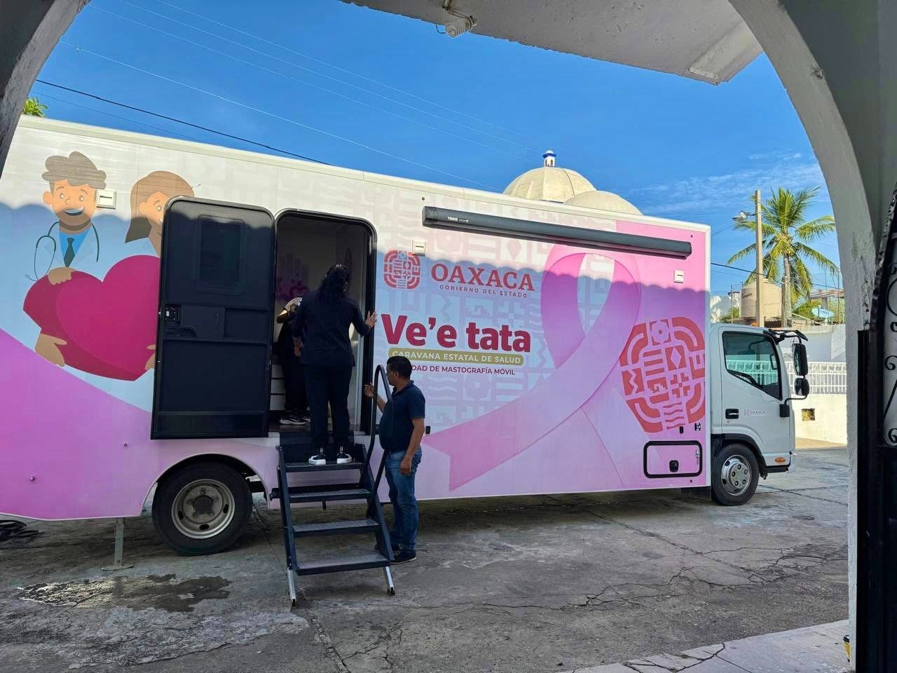 Fortalece Sebienti detección oportuna de cáncer de mama con más de 12 mil 200 mastografías realizadas en Oaxaca