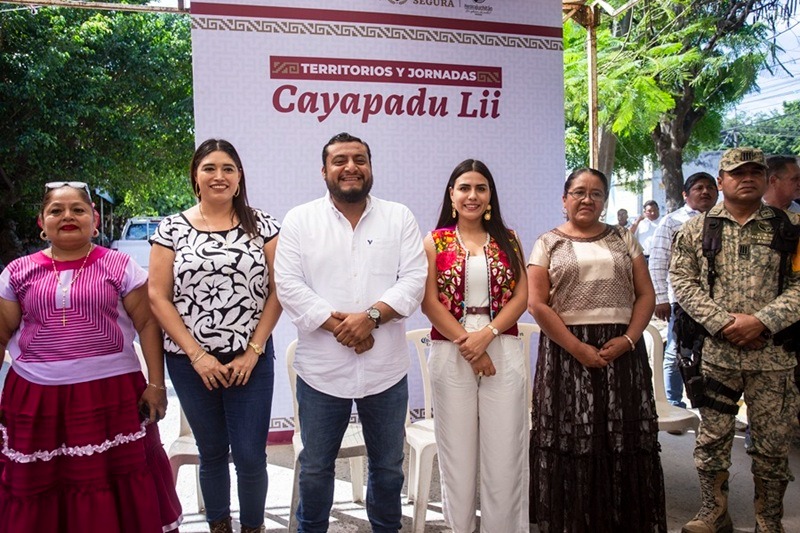 Arranca Gobierno del Estado Jornadas Cayapadu Lii en Juchitán de Zaragoza para atender las causas de violencia