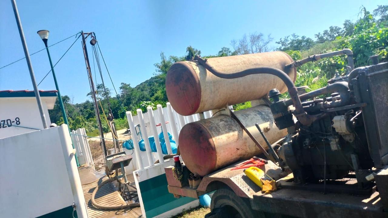 Refuerza Ceabien abasto de agua potable en Bahías de Huatulco
