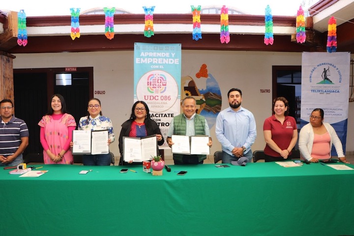 Firma Icapet convenios con 3 municipios para impulsar empleo a través de la capacitación