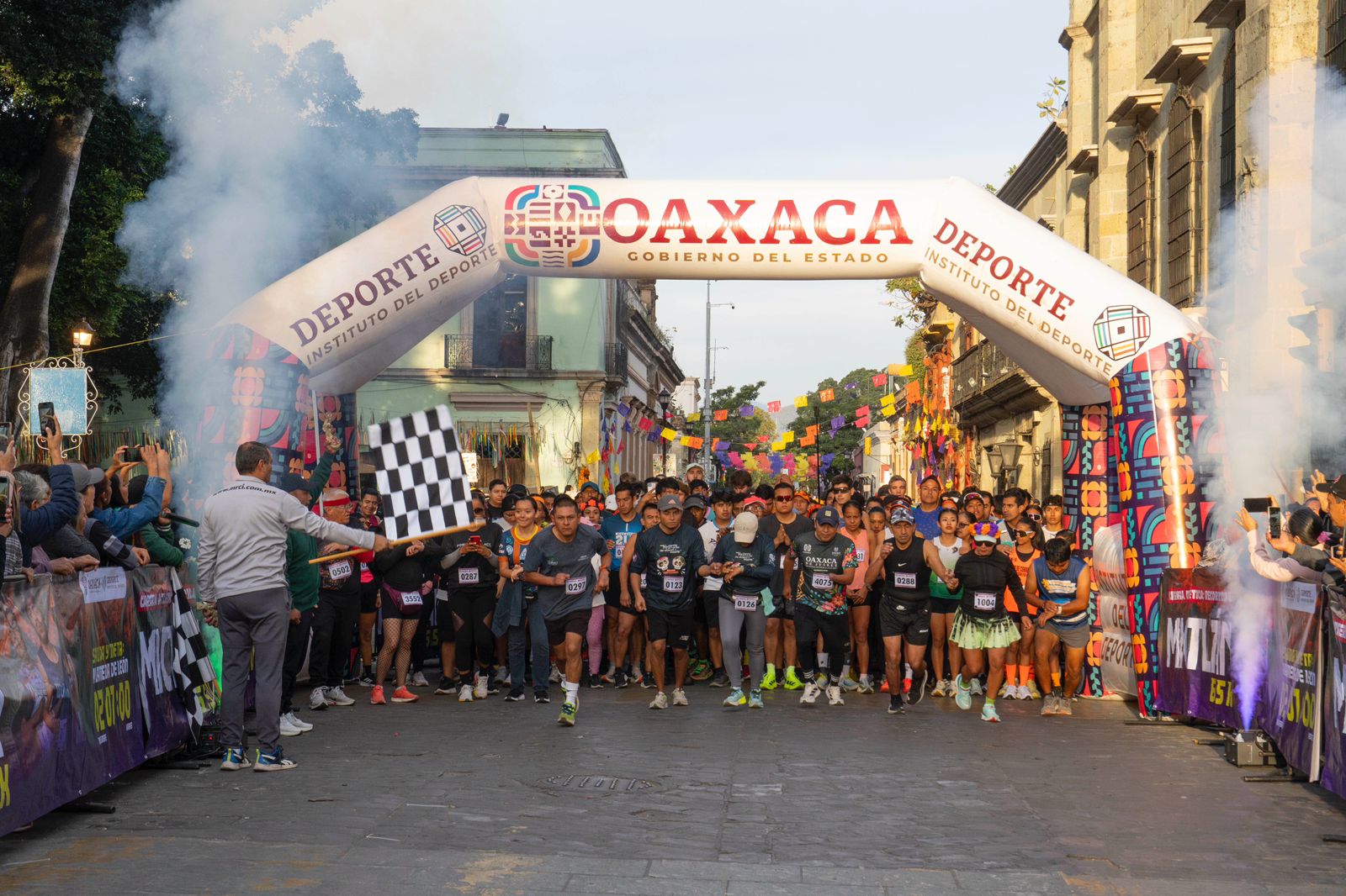 Realiza Indeporte Carrera Atlética 6.5K “Recorrido al Mictlán” con amplia participación
