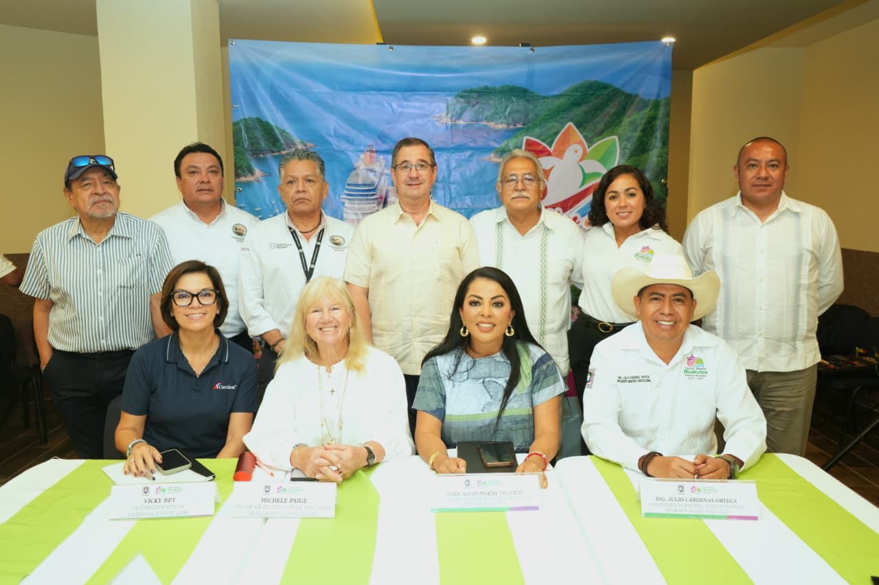 Sectur Oaxaca y FCCA impulsan el arribo de cruceros a Huatulco
