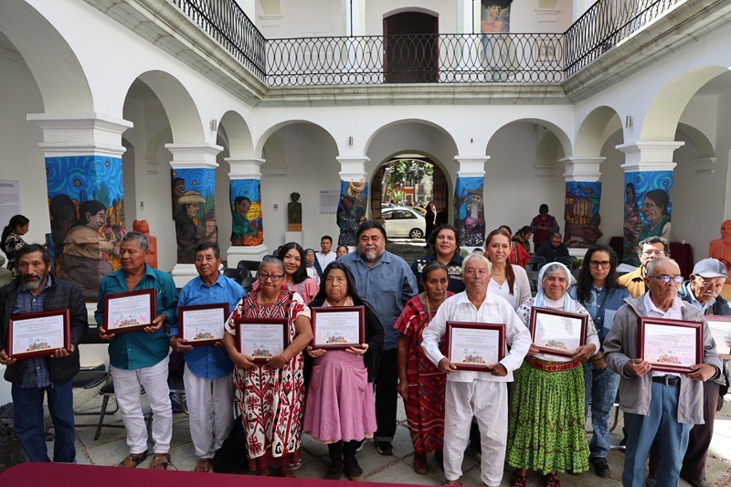 Reconoce Seculta a personas seleccionadas como “Tesoros Humanos Vivos 2025”