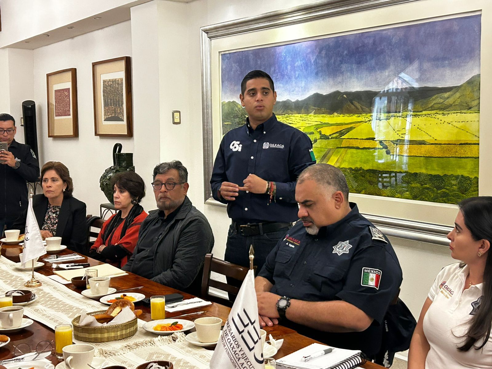 Fortalece C5i vínculos con sector empresarial para reforzar la seguridad en Oaxaca