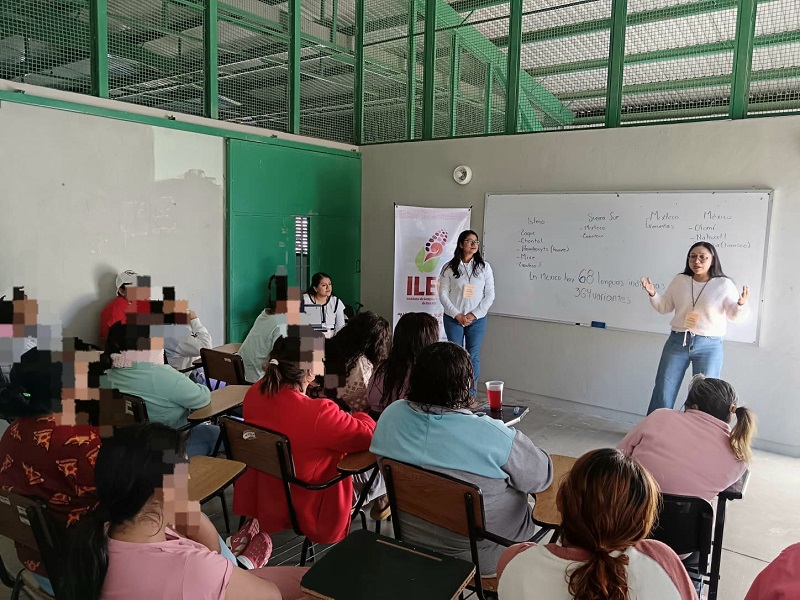 Imparte ILEO curso a mujeres hablantes de lenguas originarias privadas de la libertad sobre derechos lingüísticos y a un intérprete