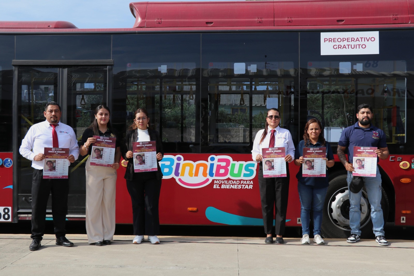 Acuerdan CLB Oaxaca y BinniBus difusión de ficha de búsqueda de persona transgénero desaparecida en agosto