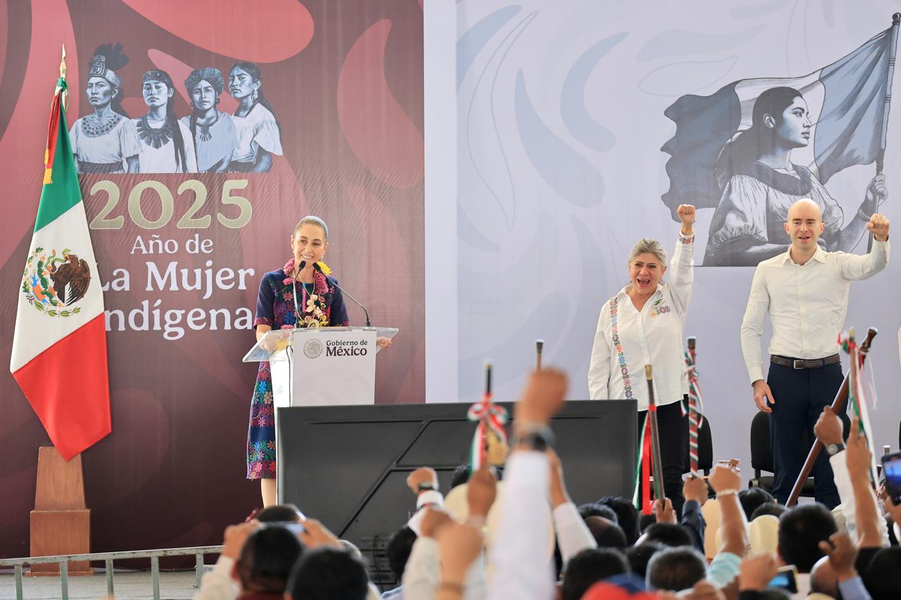 Con Plan Lázaro Cárdenas se transforma a las poblaciones más pobres de México; Claudia Sheinbaum y Salomón Jara presentan avances