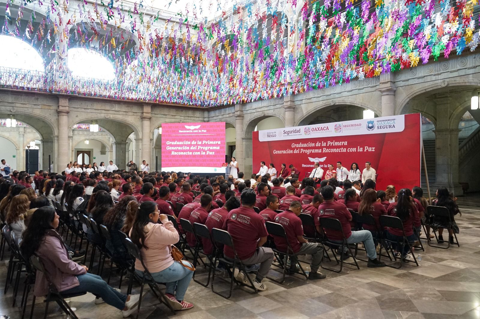 Celebra SSPC graduación de la primera generación oaxaqueña del programa Reconecta con la Paz