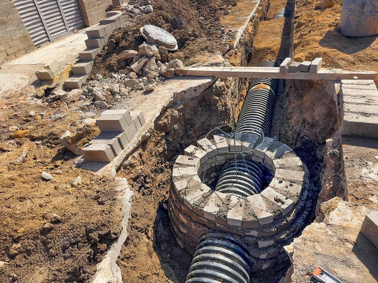 Reporta Ceabien avance de 40% en rehabilitación de drenaje sanitario de Ocotlán de Morelos