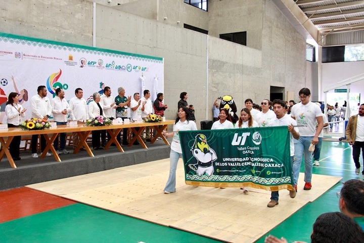 Participa UTVCO en 2° Encuentro Regional Deportivo y Cultural de Universidades del Subsistema Tecnológico Oaxaca 2025