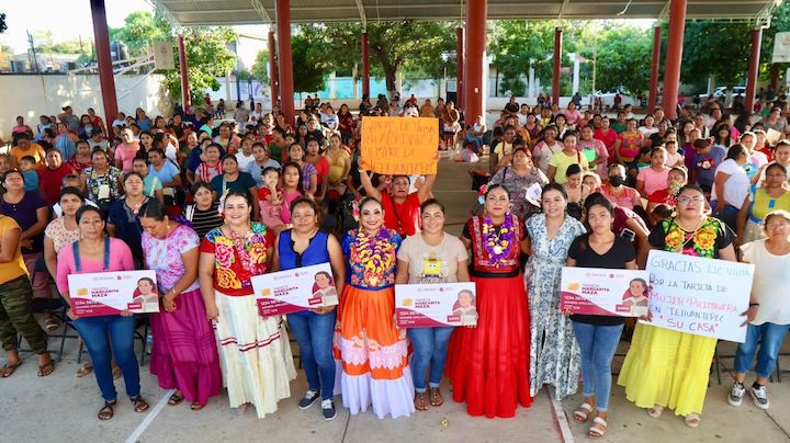 Con más de 2 mil apoyos, Sebienti fortalece el bienestar comunitario en el Istmo de Tehuantepec